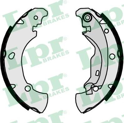 LPR 07160 - Brake Shoe Set www.parts5.com