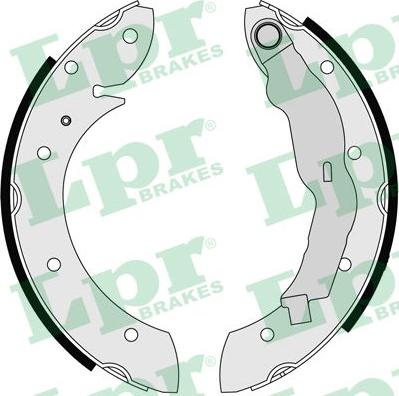 LPR 07135 - Komplet kočnih čeljusti www.parts5.com