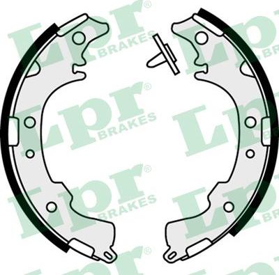 LPR 07840 - Brake Shoe Set www.parts5.com