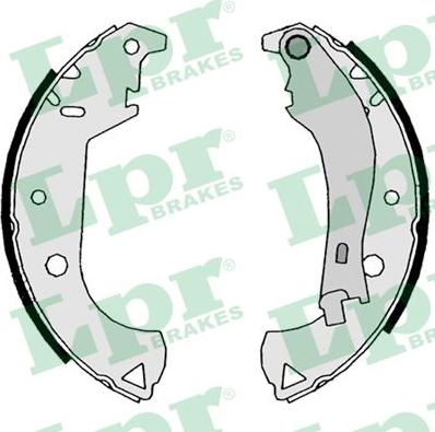 LPR 07810 - Brake Shoe Set www.parts5.com