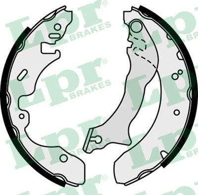 LPR 07390 - Brake Shoe Set www.parts5.com