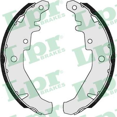 LPR 07310 - Brake Shoe Set www.parts5.com