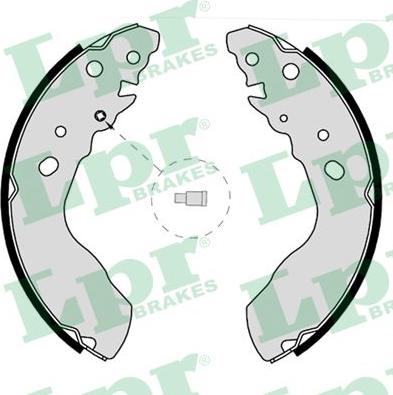 LPR 07770 - Brake Shoe Set www.parts5.com