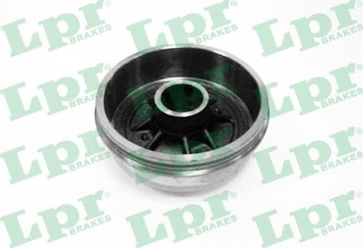 LPR 7D0168 - Brake Drum www.parts5.com