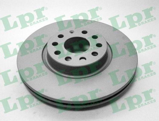 LPR A1004VR - Brzdový kotouč www.parts5.com