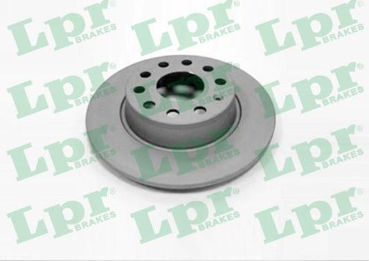 LPR A1038PR - Brzdový kotúč www.parts5.com