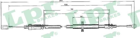 LPR C0524B - Tross,seisupidur www.parts5.com