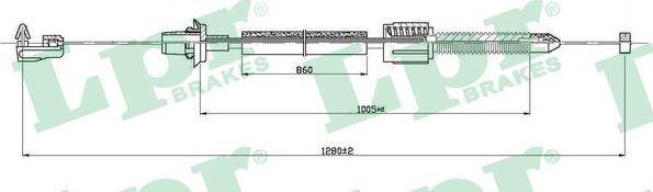 LPR C0093A - Cablu acceleratie www.parts5.com