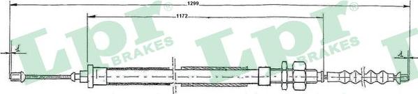 LPR C0110B - Zicovod,rocna zavora www.parts5.com