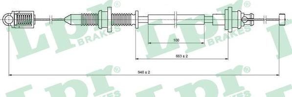 LPR C0131A - Gázbovden www.parts5.com