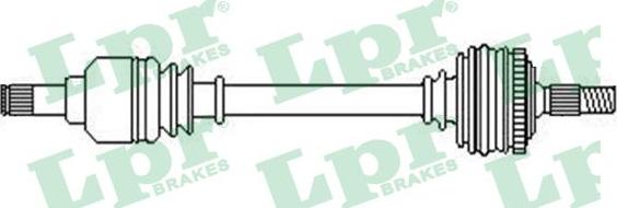 LPR DS52450 - Pogonska gred www.parts5.com