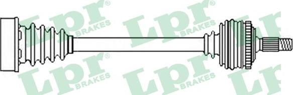 LPR DS52558 - Drive Shaft parts5.com