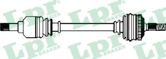 LPR DS52125 - Drive Shaft www.parts5.com