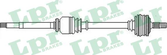 LPR DS52221 - Drive Shaft www.parts5.com