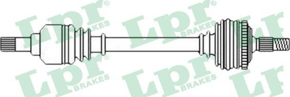 LPR DS52223 - Antriebswelle www.parts5.com