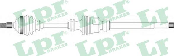 LPR DS16085 - Drive Shaft www.parts5.com