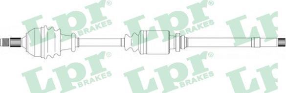 LPR DS16081 - Drive Shaft www.parts5.com