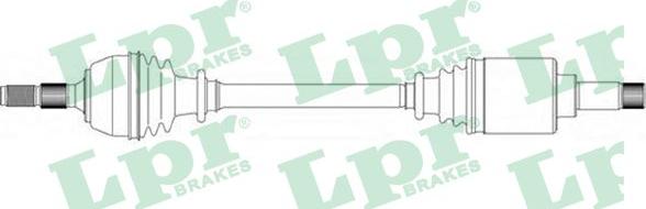 LPR DS16037 - Drive Shaft www.parts5.com