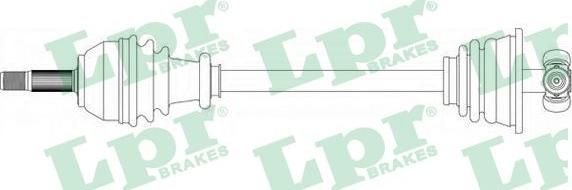 LPR DS39061 - Tahrik mili www.parts5.com