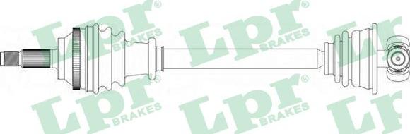 LPR DS37073 - Drive Shaft www.parts5.com