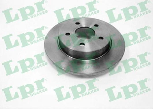 LPR F1013P - Féktárcsa www.parts5.com