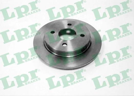 LPR F1161P - Brzdový kotouč www.parts5.com