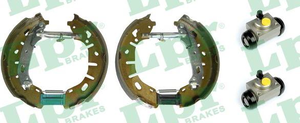 LPR OEK846 - Brake Shoe Set www.parts5.com