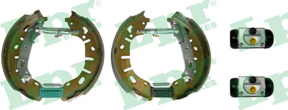 LPR OEK809 - Brake Shoe Set www.parts5.com