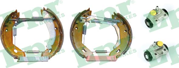 LPR OEK214 - Brake Shoe Set www.parts5.com