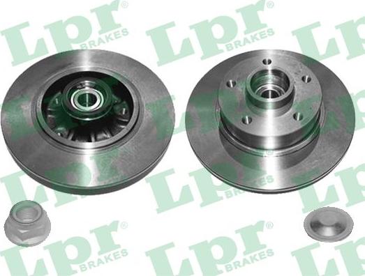 LPR R1040PCA - Brake Disc www.parts5.com