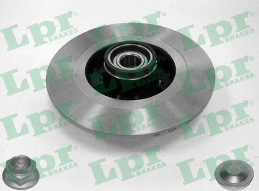 LPR R1031PCA - Тормозной диск www.parts5.com