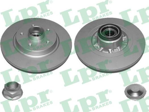 LPR R1033PRCA - Féktárcsa www.parts5.com