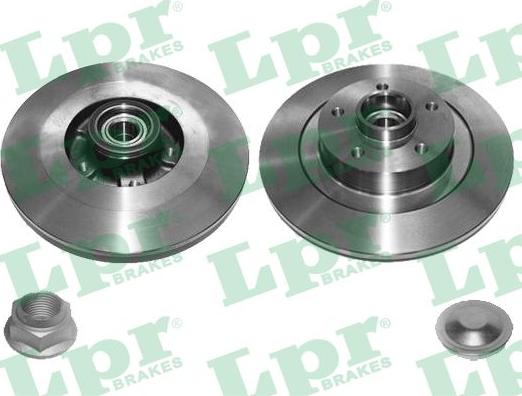 LPR R1032PCA - Kočni disk www.parts5.com