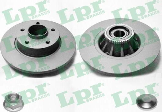 LPR R1020PRCA - Zavorni kolut www.parts5.com