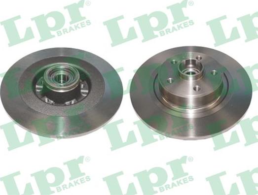 LPR R1022PCA - Féktárcsa www.parts5.com