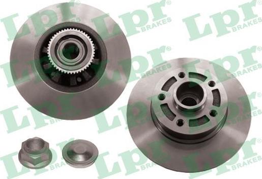 LPR R1072PRCA - Disque de frein www.parts5.com