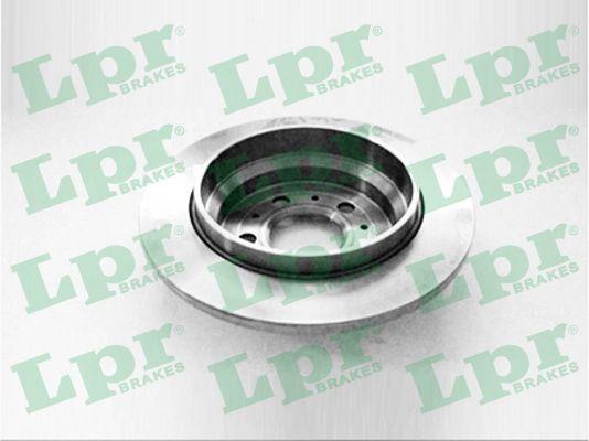 LPR V1487P - Zavorni kolut www.parts5.com