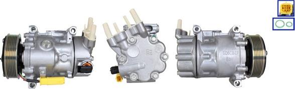 LUCAS ACP01275 - Compressor, air conditioning parts5.com