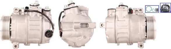 LUCAS ACP356 - Compresor, climatizare www.parts5.com