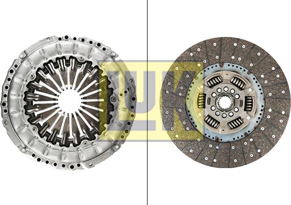 LUK 640 3061 09 - Komplet spojke www.parts5.com