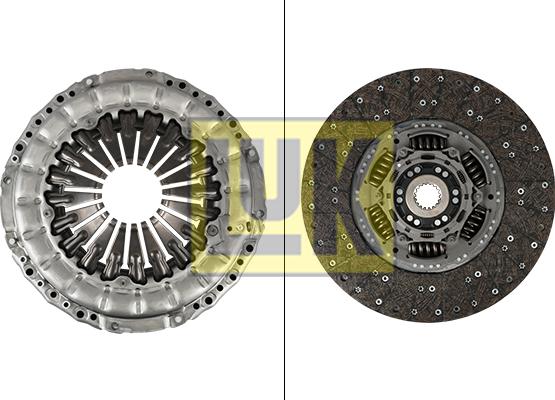 LUK 640 3080 09 - Komplet spojke www.parts5.com