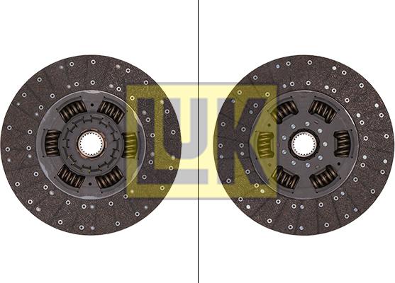 LUK 343 0139 10 - Clutch Disc www.parts5.com