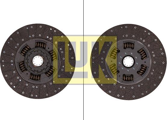 LUK 343 0211 10 - Clutch Disc www.parts5.com