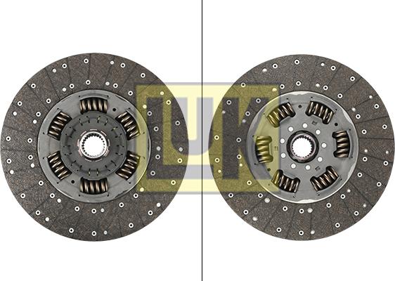 LUK 343 0249 10 - Clutch Disc www.parts5.com