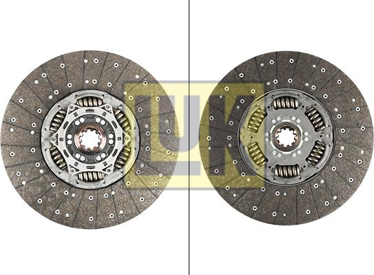 LUK 343 0209 10 - Kupplungsscheibe www.parts5.com