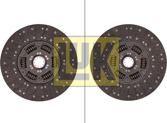 LUK 343 0204 10 - Lamela spojky www.parts5.com