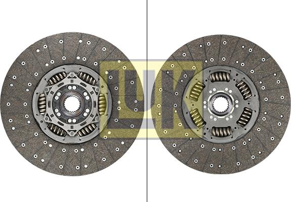 LUK 343 0206 10 - Disque d'embrayage www.parts5.com