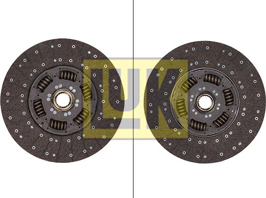 LUK 343 0210 10 - Clutch Disc www.parts5.com