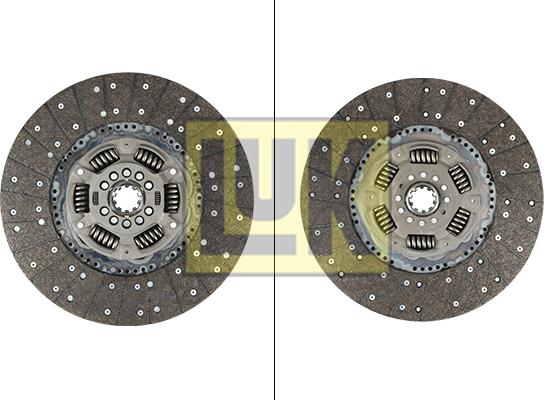 LUK 342 0092 10 - Disc ambreiaj www.parts5.com