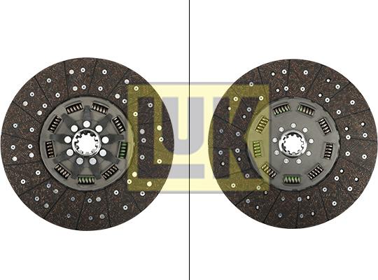 LUK 335 0103 16 - Clutch Disc www.parts5.com